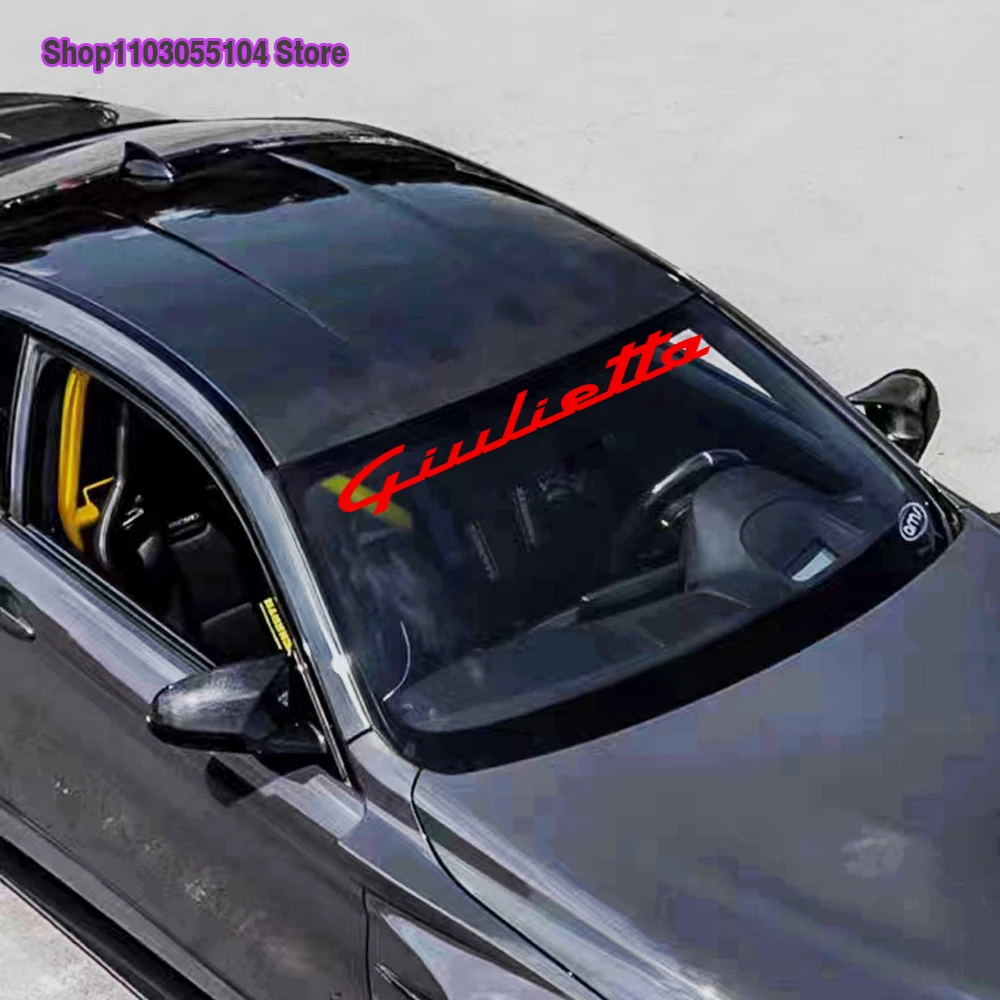 1PC Car Windscreen Window Sticker For Alfa Romeo Giulietta