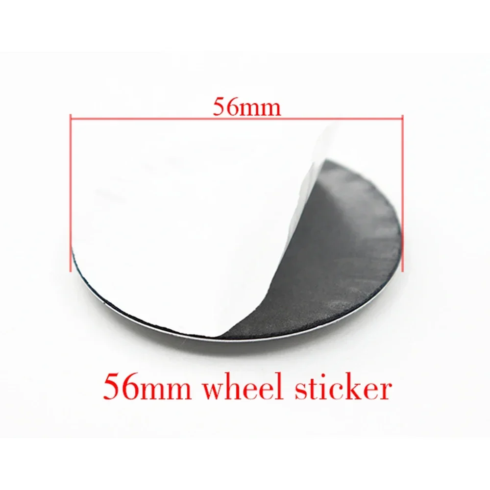 4pcs 56mm Aluminum Ssangyong Logo Car Wheel Center Hub Sticker Rim Refit Creative Badge Covers Decoration Emblem Accessories