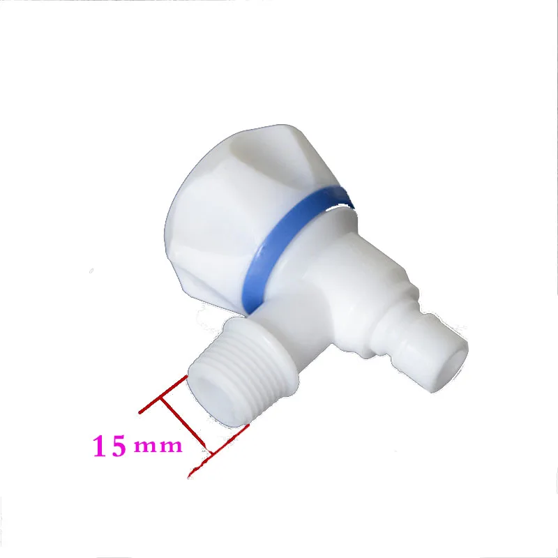 Plastic Washing Machine Faucet4Split Single Cold Mop Pool into the Wall Small Faucet Slowly Open