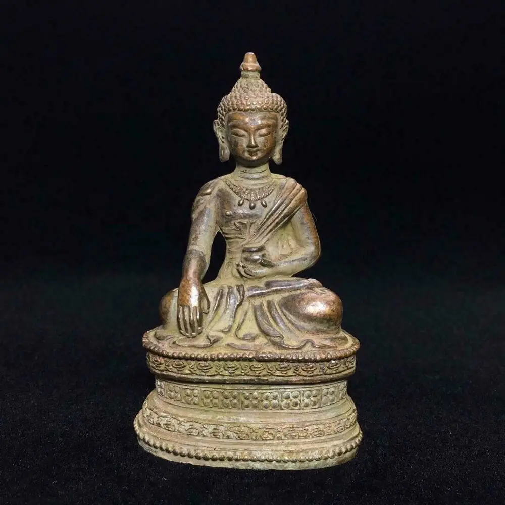 

Beautiful Old Tibet Tibetan Bronze Buddhism Buddha statue Exorcism peace wealth