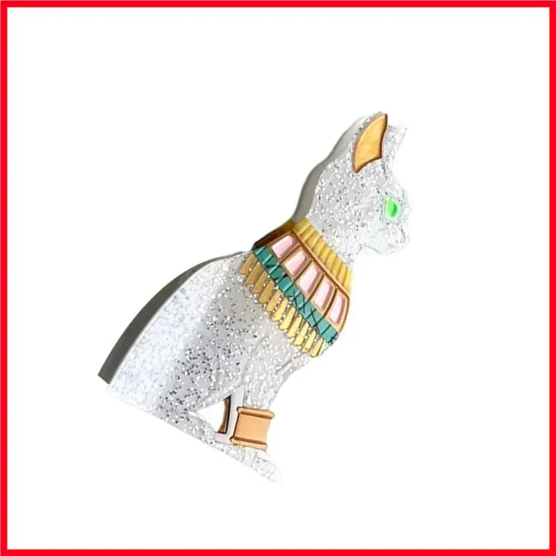 F3MF ацетат египетские кошки для волос Claw Clip Sweet Cats Jaw Clip Casual Wear Headsee Элегантный инструмент для укладки волос