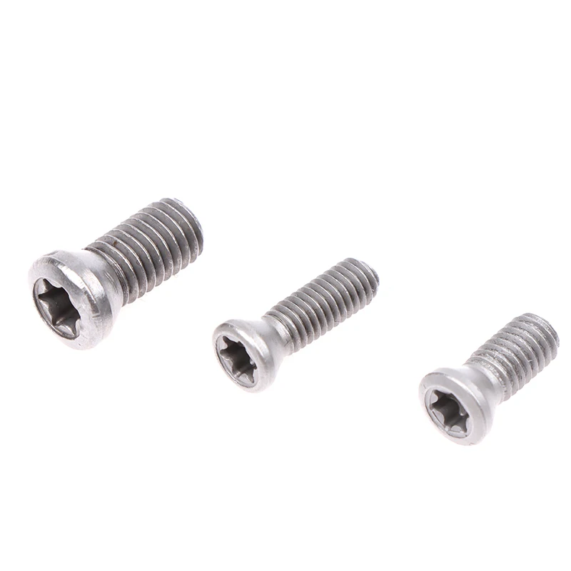 10 Pcs M2.5 M3.5 M4 M5 Torx Screws For Replaces Carbide Insert CNC Lathe Tools Workshop Working Hand Tools Supplies