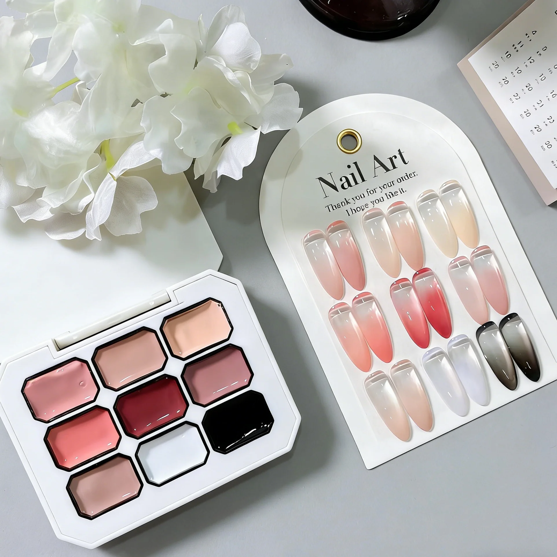9 Color Nail Solid Gel Polish Patting Gel Color Popular Color Gradient Nail Enhancement Art Decoration Creation INS Y2K