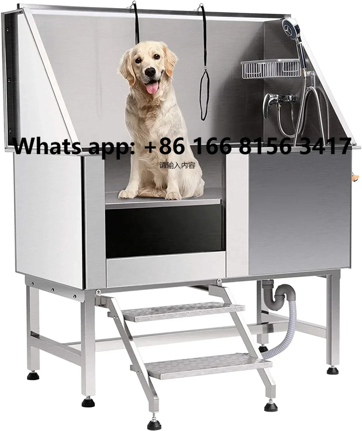 

Manufacture Medical Dog Grooming Bath Tub Stainless Steel Bathtub For Pets