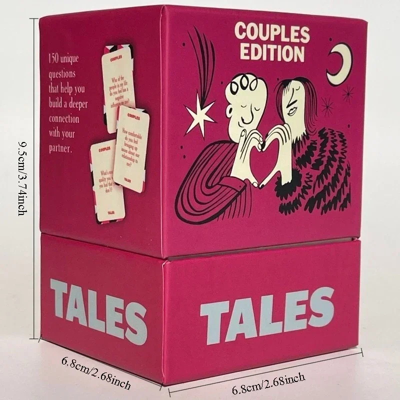 Neue englische Version des New Dialogue Entry Card-Spielkarten-Sets „Adult Lovers Story Family Game Card Skills“ mit 150 Karten – Detail 6