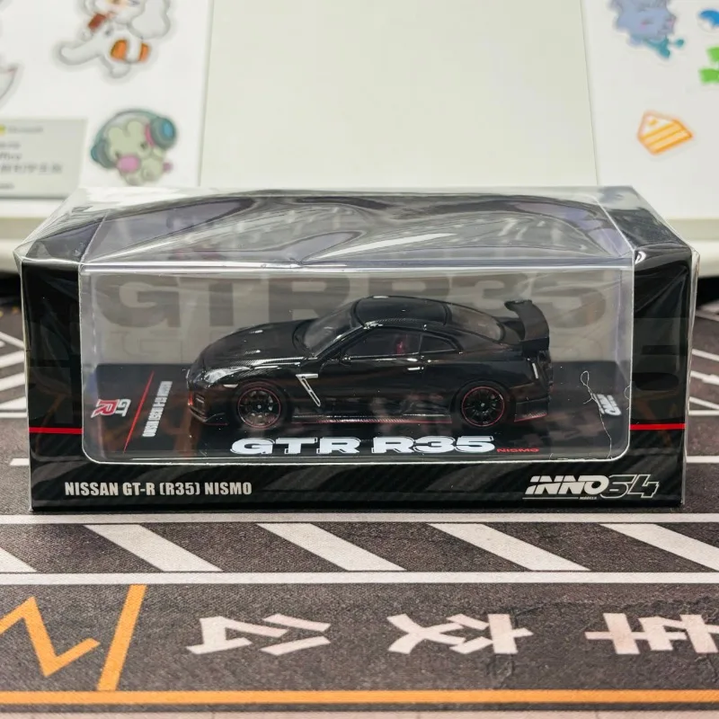 INNO 1:64 GTR R35 R50 Tokyo Salon Malaysia Exhibition Edition Collection Die Casting Alloy Car Model Collection Souvenir.