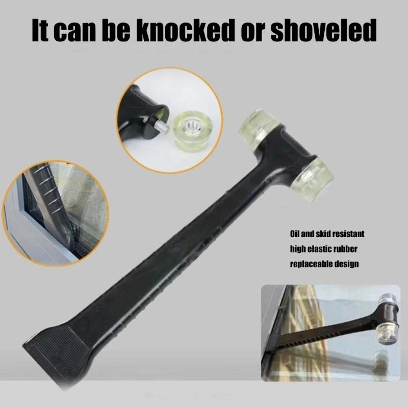 Multipurphest Rubber Hammer Malmets مكشطة بلاستيكية للتركيب المهني. Y5GA