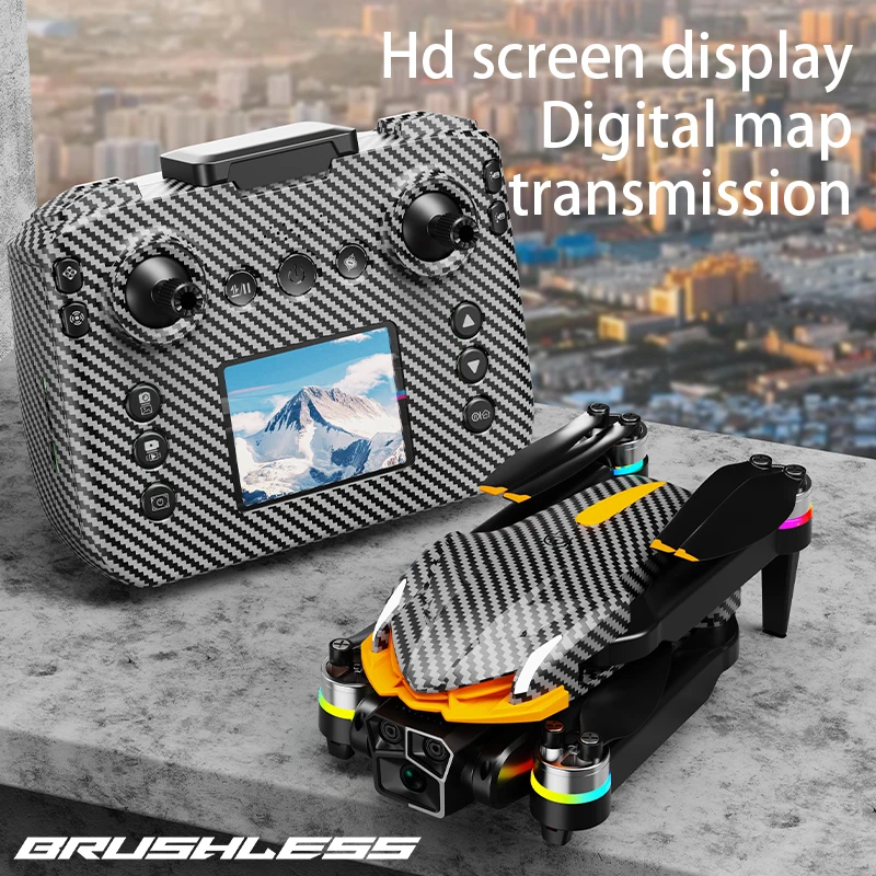 AE4 Screen Control Drone 4K Professionelle Kamera HD Luftaufnahmen Dual-Kamera Omnidirektionale Hindernisvermeidung Drohne SPIELZEUG