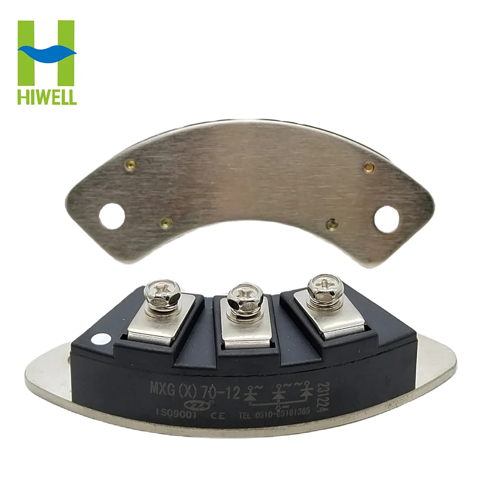Imagem -02 - Gerador e Módulo de Diodo Rotativo Ponte Retificador Mxg yx Mxg7012 Mxy70-12 70a Pcs por Conjunto