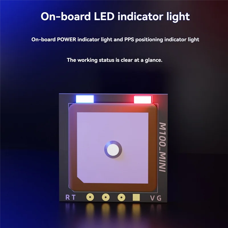 A10R M100 MINI GPS Modul Integrierte Antenne UBLOX Chip Drei-Modus Positionierung 3,3 V-5 V Für RC FPV Drone