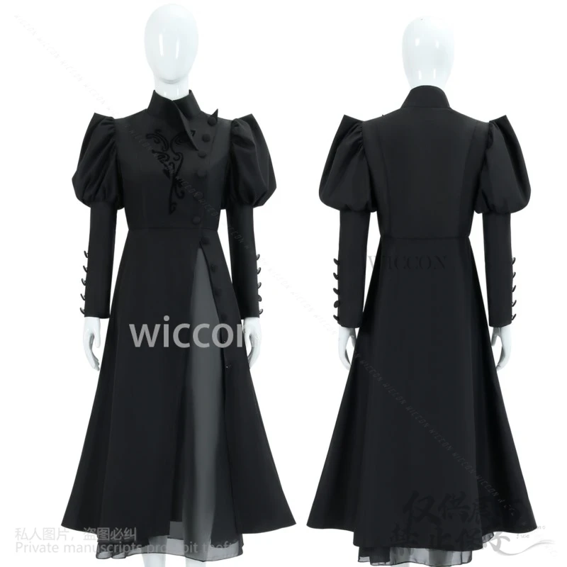 Wicked Cosplay czarownice Anime film Elphaba Gotic ubrania Lolita czarna sukienka Party Halloween boże narodzenie Cos dostosowane dziewczyny kobieta