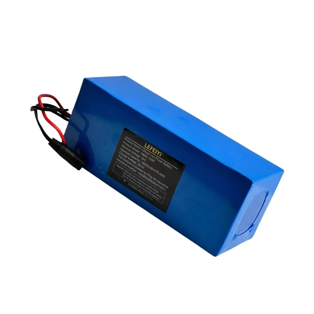 7S5P 24V 16000mAh battery pack 1000W 29.4V 16000mAh electric scooter/electric wheelchair lithium battery with BMS