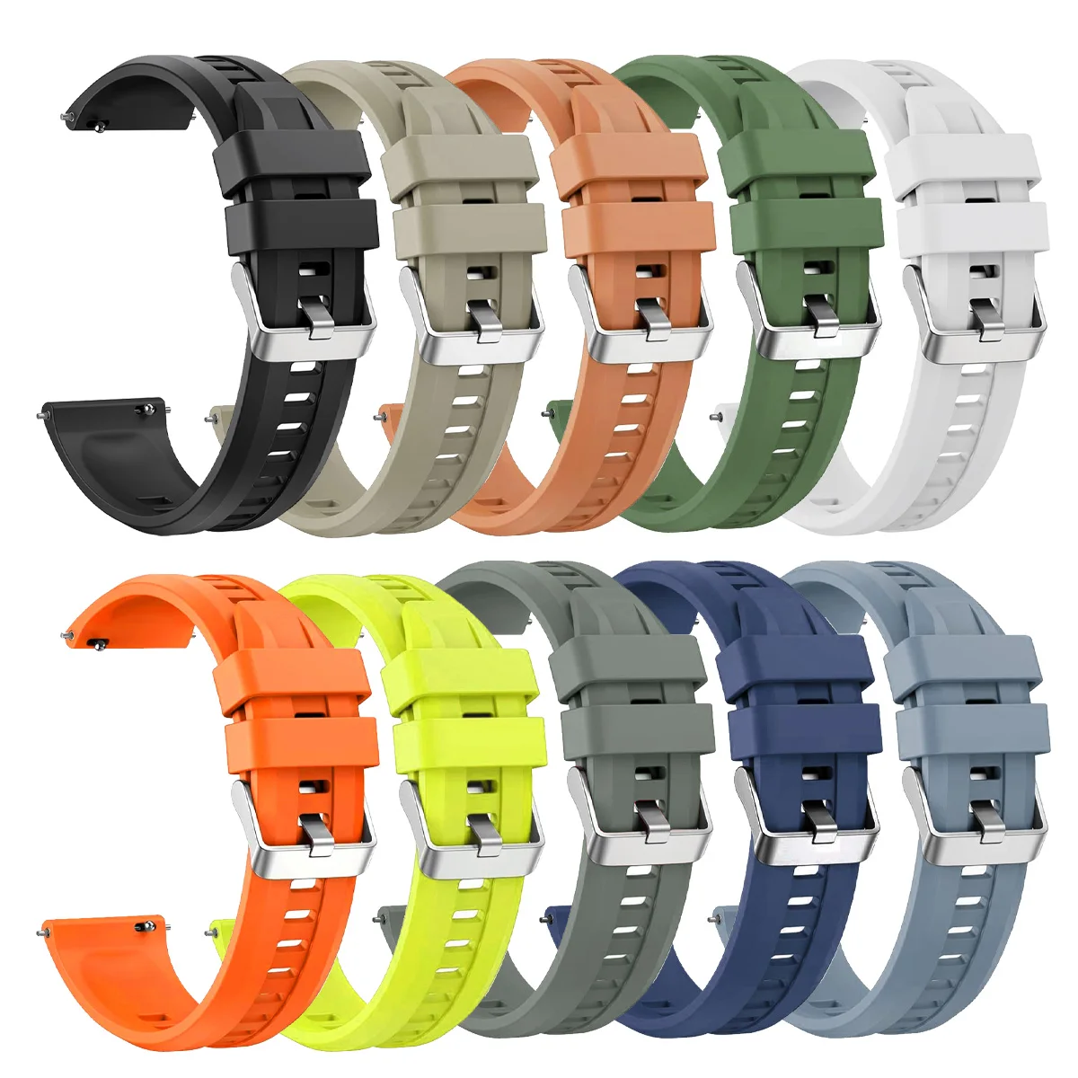 حزام ساعة رياضية 22 مللي متر للغارمين Venu 3 4/Foreunner 570 47 مللي متر 265 255 موسيقى سيليكون الفرقة ل Garmin Vivoactive 4 الأساور #5