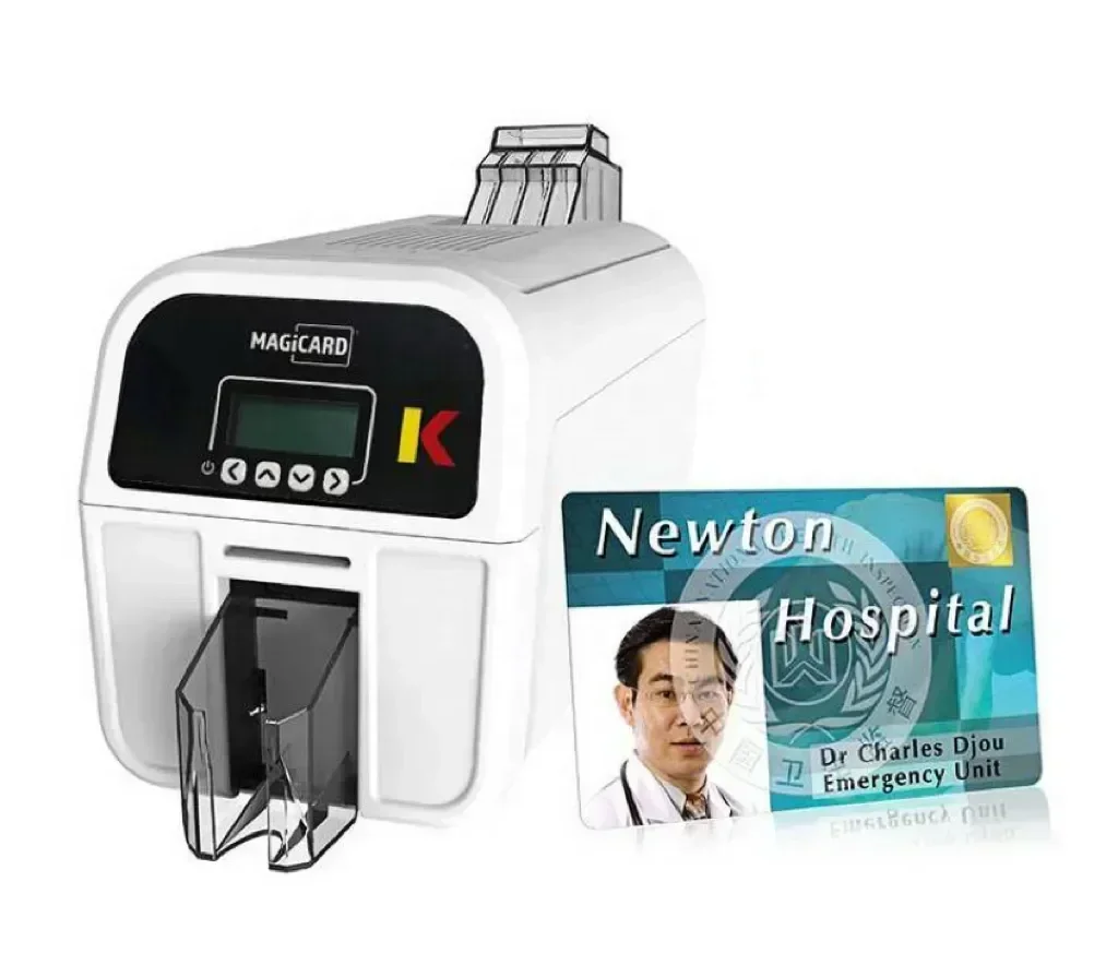 

In stock High Performance Magicard K Most Reliable PVC Card Printer Double-sided ID Card Printer