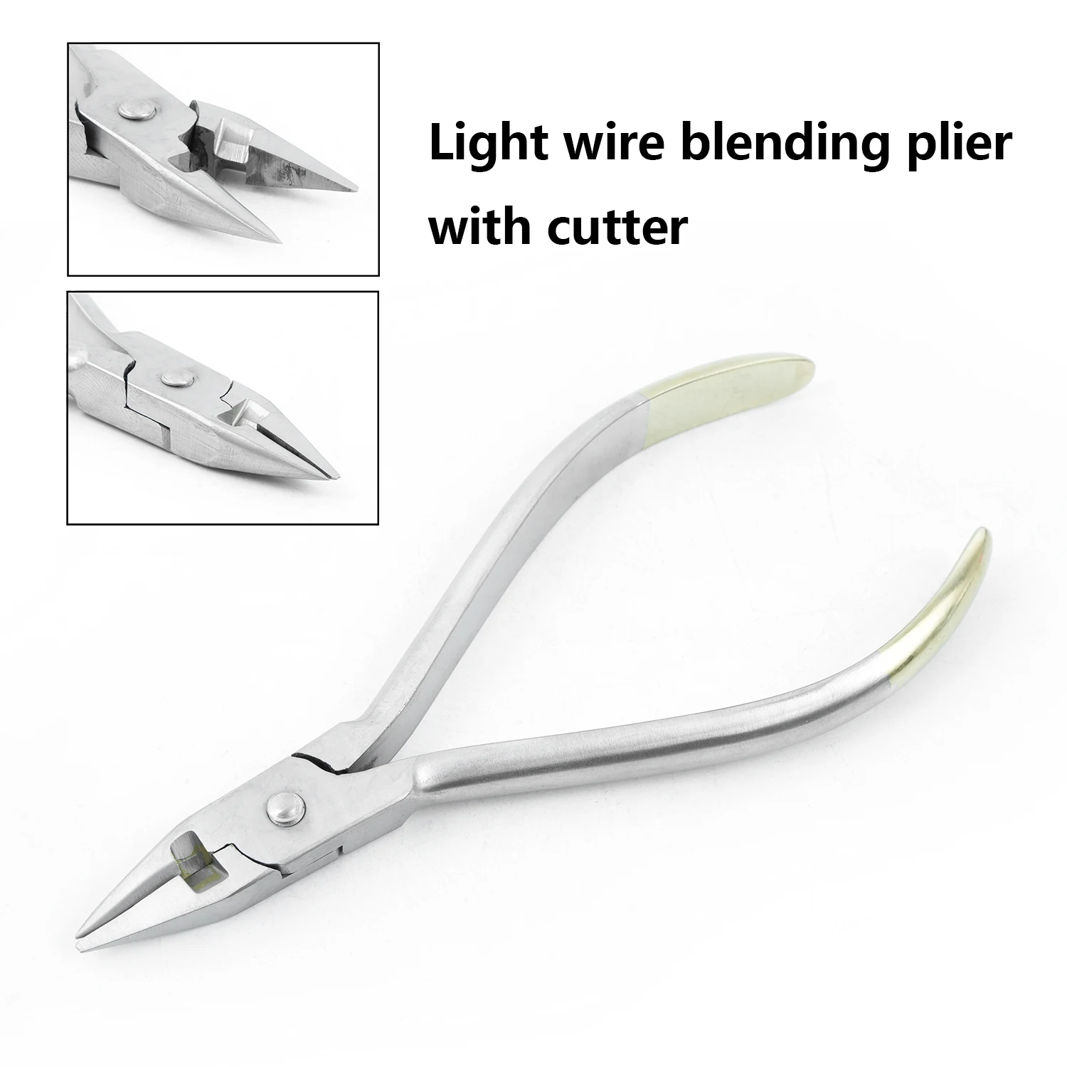 JOLANTA Dental Orthodontic Filament Wire Bending Plier with Cutter Dental Stainless steel Forceps Dentist Tools