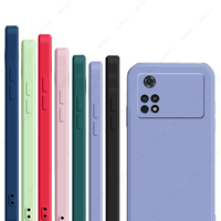 For Xiaomi Poco M4 Pro Case for Poco M4 M3 Pro 4G 5G Cover Liquid Silicone Case for Xiaomi Poco M5 M5s X4 Pro 5G X3 F4 GT NFC F3