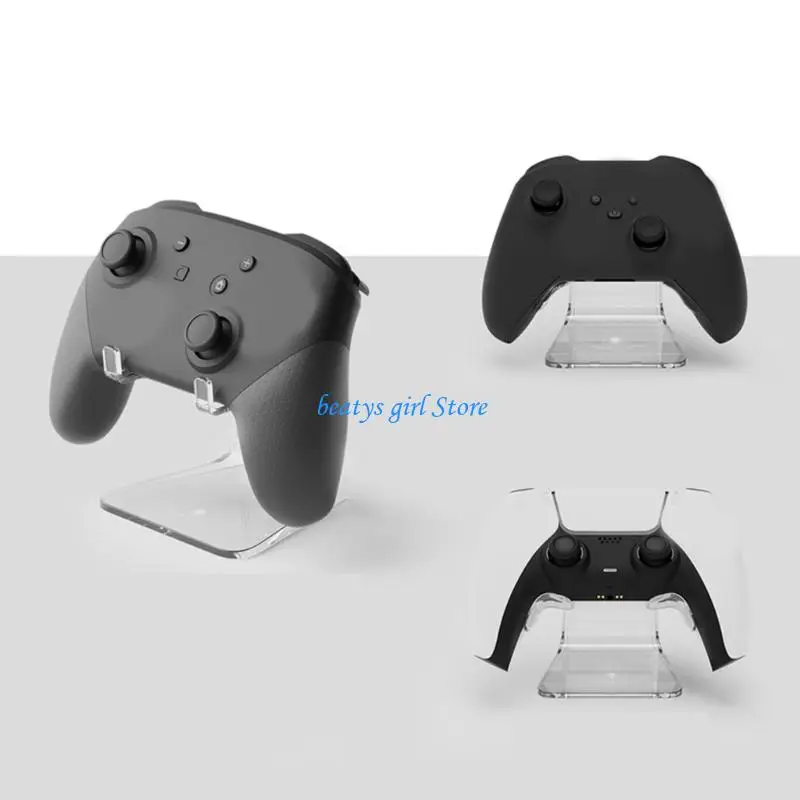 C7AB Ergonomic Game Console Controller Stand with Nonslip Base 3 Controller & Headphone Holder,Desktop Stand