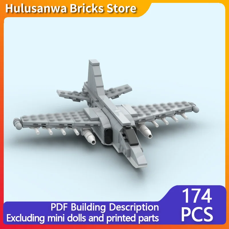 

SU 25, современные военные истребители, модель MOC, строительные кирпичи, военное оборудование, модульная технология, подарок, праздник, сборка, детская игрушка