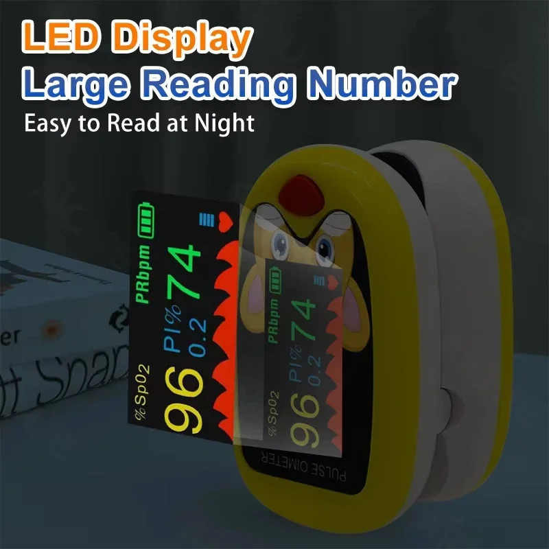 USB Oximeter Finger Medical Infrared Forehead Thermometer Digital Non-contact Laser Household LCD Baby Adult Fever Infant gallery 4