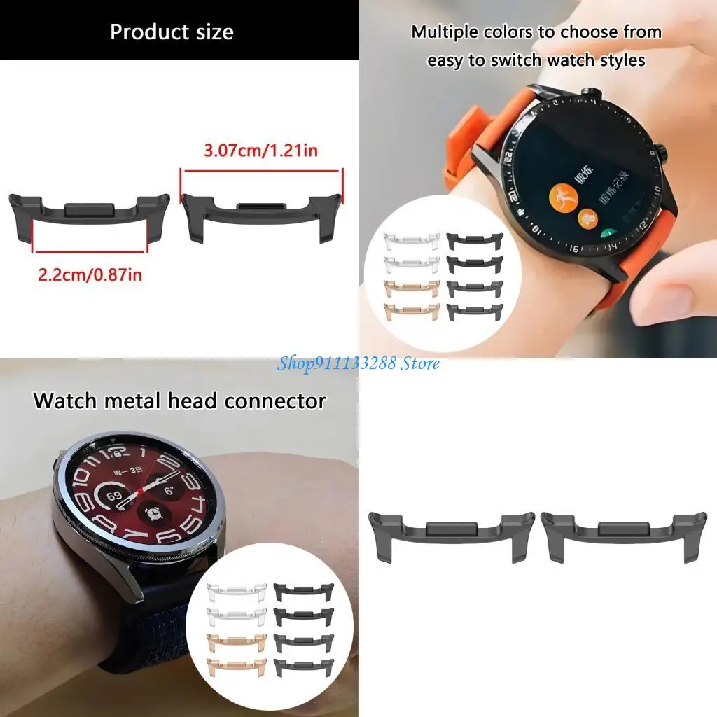 

G88D 2PCS 22 -мм разъемы Rusteptoof подходят для интеграции Watch.