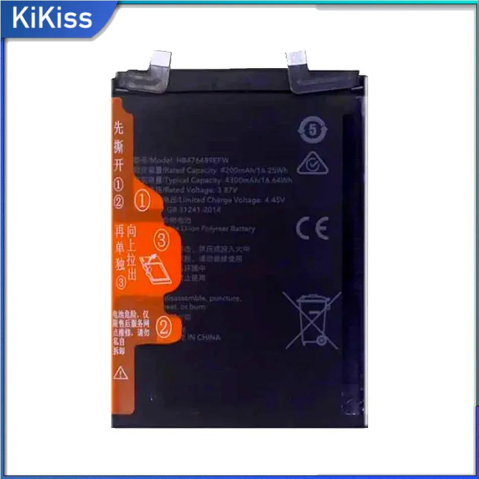 

HB476489EFW Mobile Phone Battery Safe 3800mAh For Huawei Honor 50