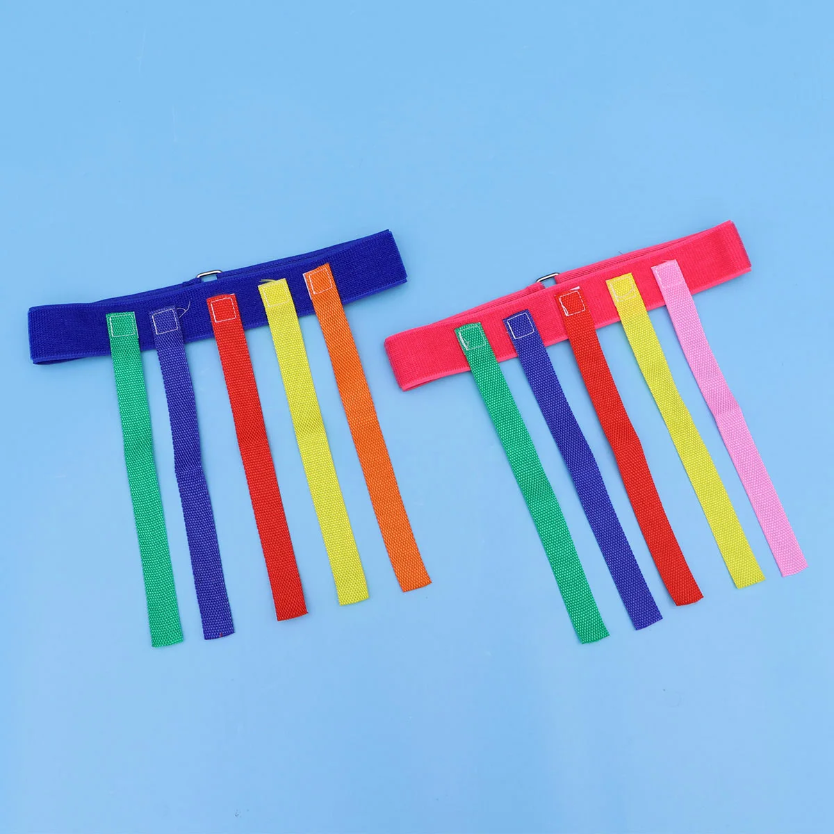 

2Pcs Kids Funny Oxford Cloth Belt Pull Tails Game Interactive Educational Outdoor Toys Kindergarten Durable