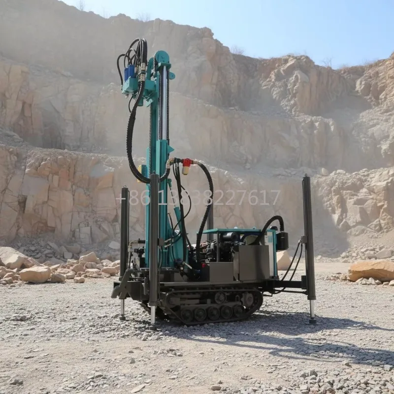Multifunctional Water Well Drilling Rig for Farms, Households and Industries with High Efficiency and Long Service Life