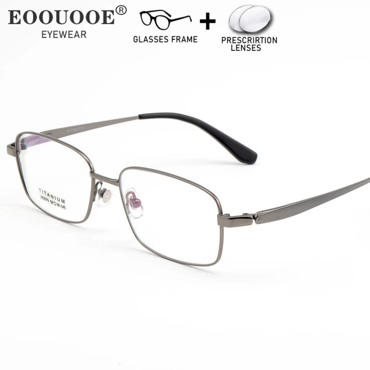 

150mm Width Men's Optical Glasses Prescription With Myopia Hyperopia Progressive UV Lenses Office Eyewear reading glasses man