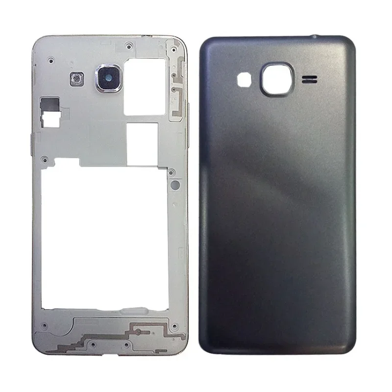 For Samsung Galaxy Grand Prime G530H G530H/DS G530F Full Housing Front Frame Chassis+Back Rear Battery Cover+Side Button