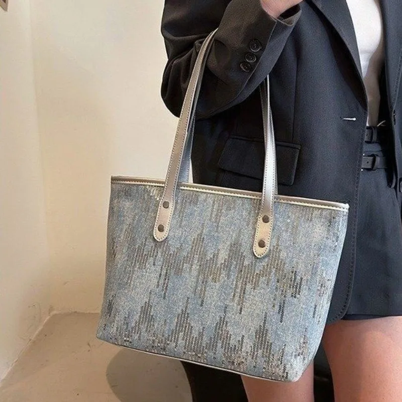 

Элегантные классические парижские дизайнерские сумки для подгузников для женщин, роскошные кожаные сумки-тоут большой вместимости, минималистичные, стильные, повседневные.