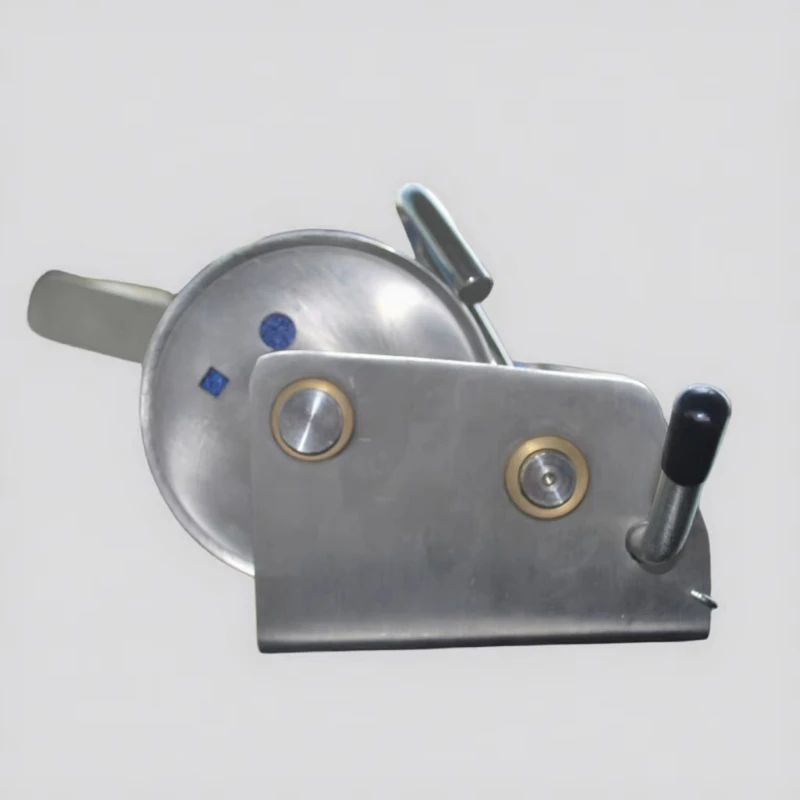 1800 lb stainless steel hand winch with 30M self-locking cable, corrosion resistant marine trailer cable puller