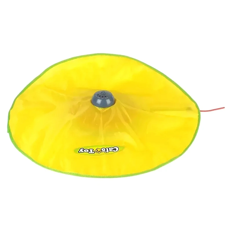 Motion Mouse Fabric Moving Electric Cat Toy Plate Automatic Interactive Pet Toy for Cat Kitty 4 Speeds