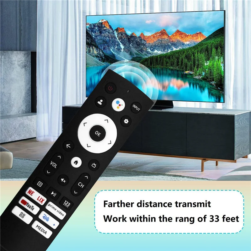 A19E-ERF3S90H Substituir controle remoto para Hisense Smart TV 50A6H 50A65H 43A6H 43A65H