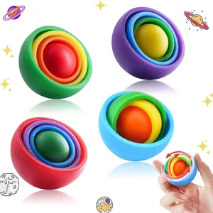 Rotation 3D, balle, Fidget, Gyroscope, Jouets sensoriels, Manipulateur de main, Gyroscope pour enfants, Adolescents, Adultes, Enfants, TDAH, Autisme, Soulagement du stress. 10 meilleures ventes féminines - No 10