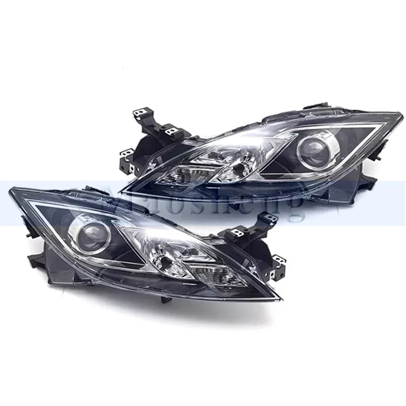 Maosheng A Pair Xenon or Halogen Headlight Front Bumper Head Light Lamp For Mazda 6 GH 2009-2015 Head Lamp Headlamp Turn Light - Image 3