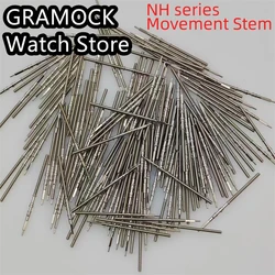 Stainless steel crown kit NH34 NH35 NH36 NH37 NH38 NH39 NH70 NH71 NH72 Movement Watches Steel Stem Rod Crown Gear Watches Parts