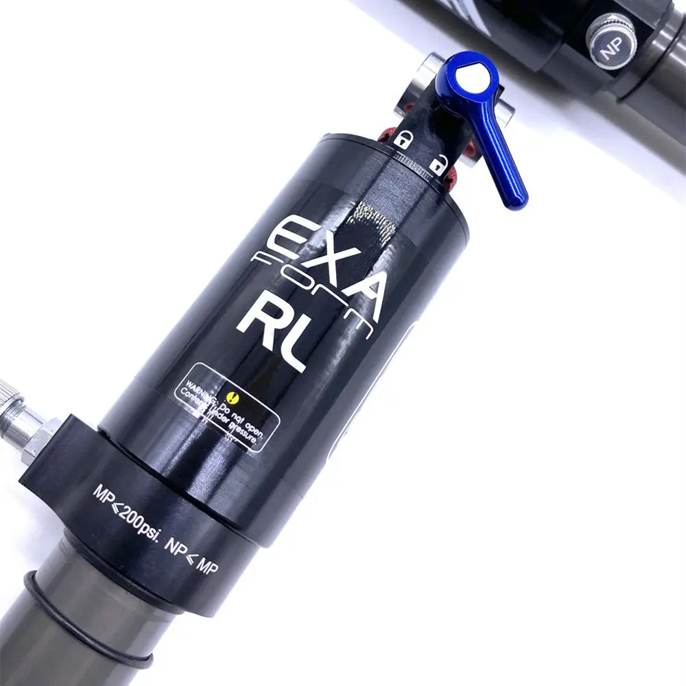 ABSORBER 588RL length 190MM/185MM BIKE MOUNTAIN BIKE REAR BLADDER 588RL REAR SHOCK ABSORBER DUAL AIR PRESSURE