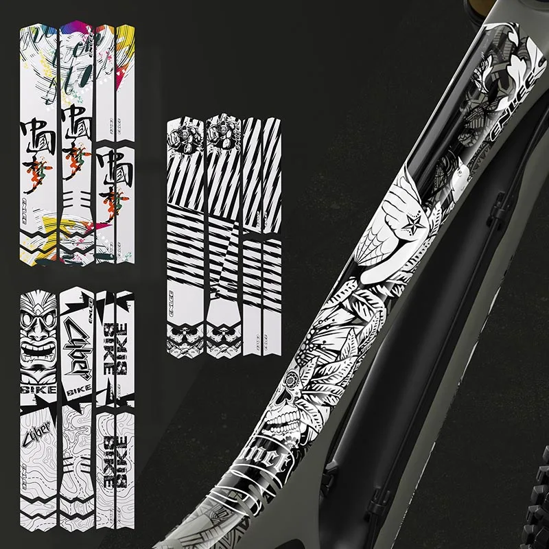 Scratch-Resistant Bicycle Paster Frame Protector Anti-Skid Cycle Guard Frame Cover MTB Road Bike Sticker