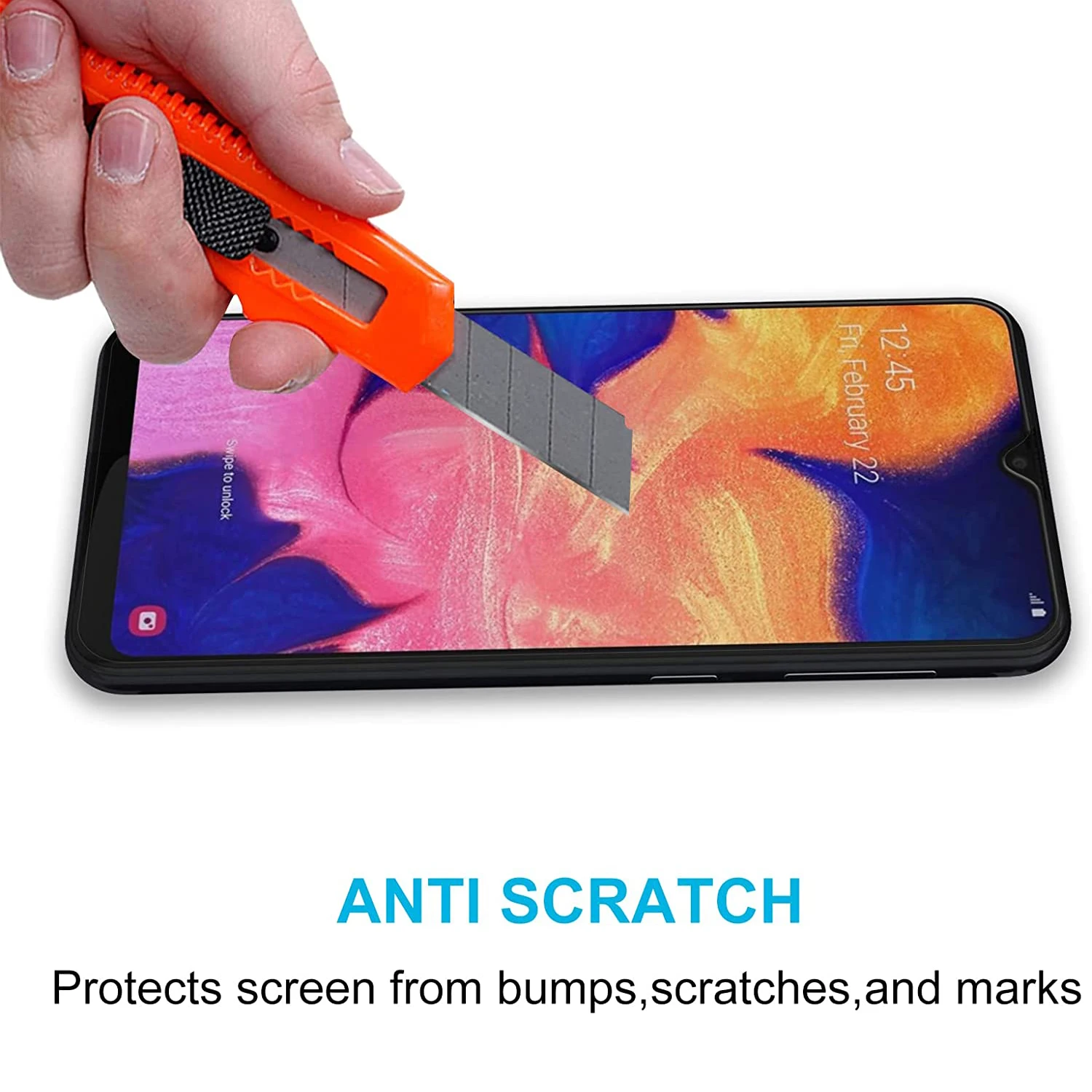 Vidrio Protector de pantalla 9H para Samsung Galaxy A42 5G 2/4 piezas película de vidrio templado HD