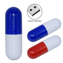 Fashion pill shape High speed Usb 2.0 Flash Drive pen drive 128gb 64gb 32gb pendrive 16gb 8gb 4gb cle usb menory stick gift