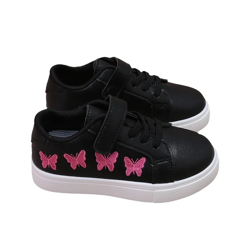 Zapatos Niña Child Sneakers New Fashion Pink Girls' Shoe Girl Casual Shoes Trend Board Shoes Women Sneaker All Match Kids Shoes