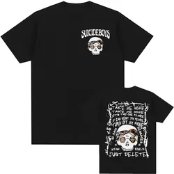 Suicide Boys Skeleton T Shirt Vintage Suicideboys Boys Now The Moon's Rising Album Tee shirt for Men fashion Vintage 90s T-shirt