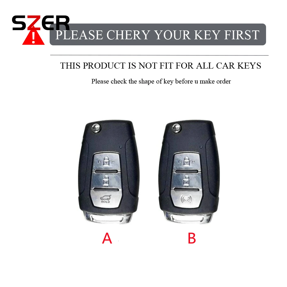 Fashion TPU Car Flip Key Case Cover Shell For SsangYong Kyron 2 Sanka Actyon Korando Tivoli Protector Fob Holder Accessories