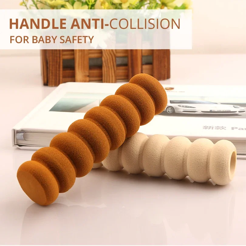 3Pcs /Lot Baby Children Kids Safety Supplies Room Doorknob Pad Cases Spiral Anti-Collision Security Door Handle Protect Cover