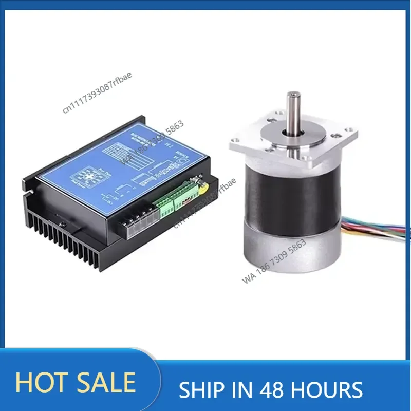 57mm 12 Volt 12v 24v 36v 48vdc 310v Magnet Bldc Brushless Dc Industrial Fan Motor 24 Volt 50w 75w 100w 150w