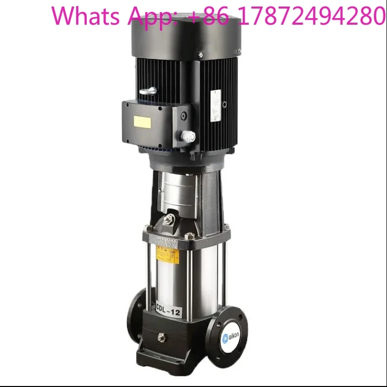 IP55 Motor  Commercial Stainless Steel Vertical Multistage Water Pump For  Systems Highrise Buildings