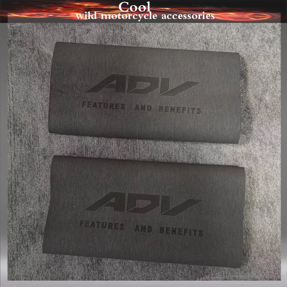 ADV LOGO For Honda ADV150 350 X-ADV 750 XADV Motorcycle Universal Heat Shrinkable Grip Cover Non-slip Rubber Grip Glove