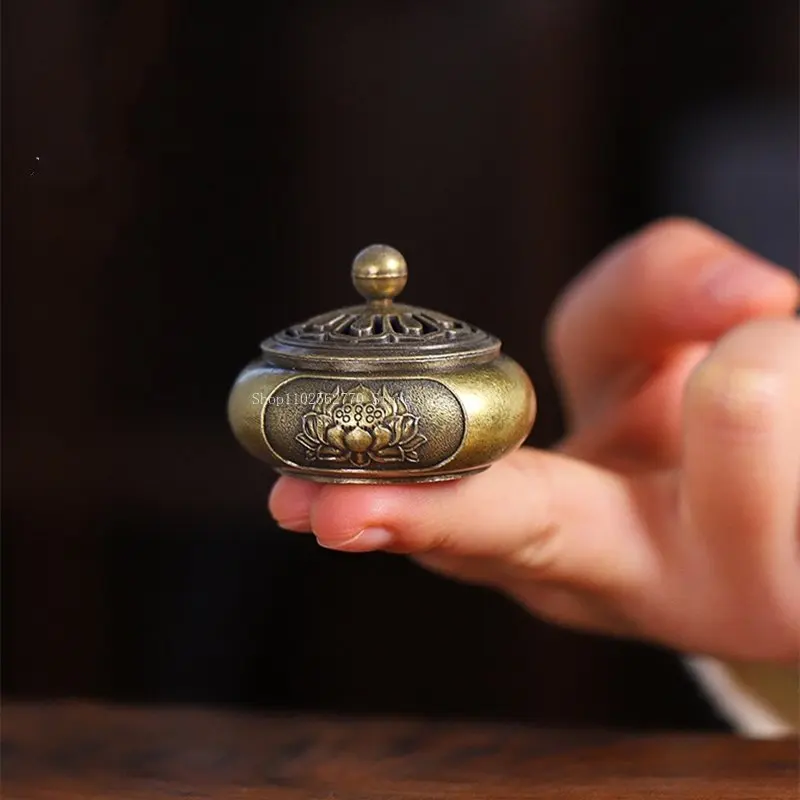 Alloy Mini Incense Burner Incense Way Supplies Accessories DIY Home Indoor Incense Tea Ceremony Incense Burner Ornaments