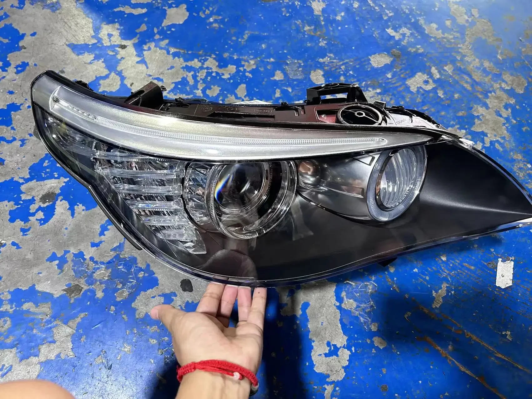 For BMW 6 Series E60 Headlight Assembly with adaptive function Original Car Headlamp 2008-2009