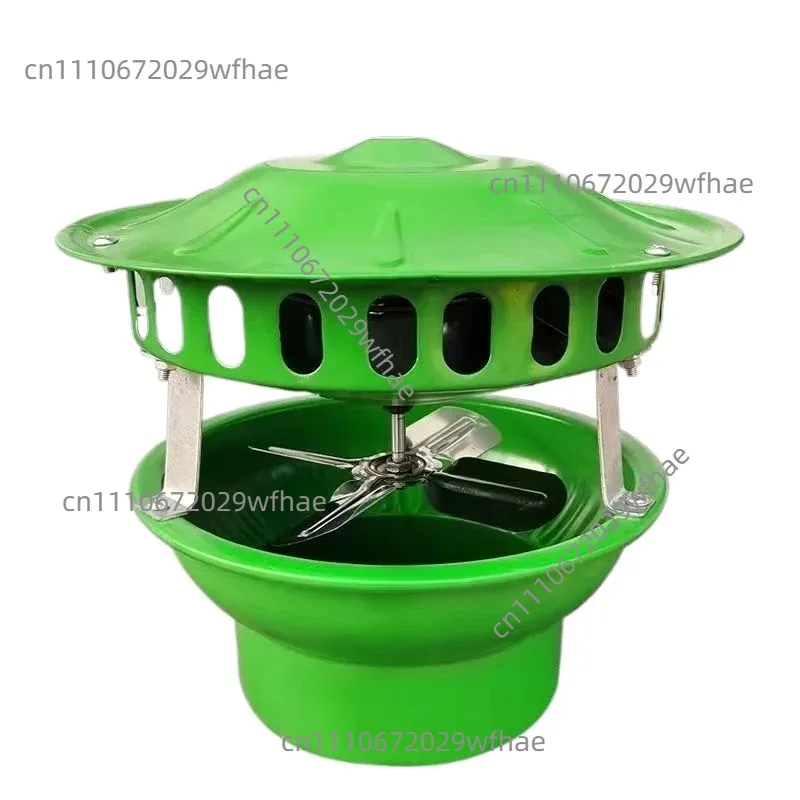 Heavy-Duty Chimney Draft Booster - High-Power Smoke Ventilator for Fireplaces & Stoves (Anti-Backdraft)